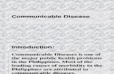 Communicable Disease Report