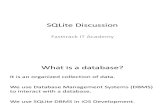 SQLite Discussion