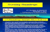 Liturgical Bible Study - 2nd Sunday Advent B