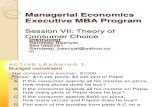 EMBA Sem I Managerial Economics Session7-Theory of Consumer Choice (1)