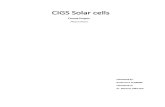 CIGS Solar Cell_photovoltaics Research Project