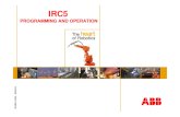 IRC5 Programming and Operation_2007