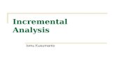 7. Incremental Analysis