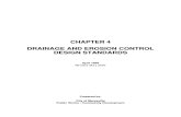 Drainage and Erosion Control Design Standards