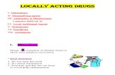 Locally Acting Drugs (2)