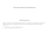 Forward Contracts slides