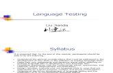 Language Testing (PPT)
