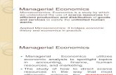 Managerial Economics SESSION 1