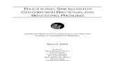 Educational Strategies for Children with Emotional and Behavioral Problems