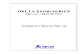 User Manual Delta Esi48i Series Dc-Ac Inverter