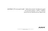 ARM Prime Cell Vectored Interrupt Controller (PL 192)