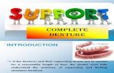 Support - Complete denture