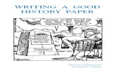 Writing Good History Paper - Hamilton College