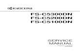 Kyocera Fsc5100dn Fsc5200dn Fsc5300dn Parts & Service