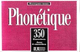 Phonetique 350 Exercices 1