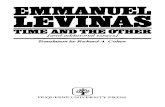 Emmanuel Levinas Time and the Other and Additional Essays 1987