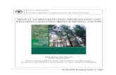 Manual on deforestation, degradation and fragmentation using remote sensing and gis