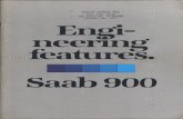 Saab 900 Engineering features 1979 [OCR]