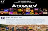 Atharv 2014 Sponsorship Brochure, IPM, IIM Indore
