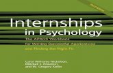 Internships in Psychology_ the - Carol Williams-Nickelson