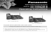 User Manual Panasonic Kx Tcd970 e