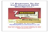 Self Hosted Wordpress Blog
