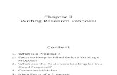 Chapter 3 - Writing a Research Proposal