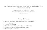 r Programming Life Sciences Aug 2009