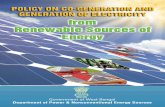 West Bengal Solar Policy 2012