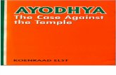 Ayodhya the Case Against the Temple - Koenraad Elst