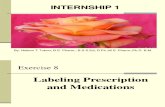 Internship Exercises 8-10