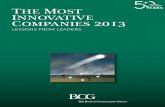 Most Innovative Companies 2013