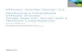 VMware VCenter Server 5.5 LB SSO Technical Reference