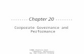 Corporate Governance and Performance
