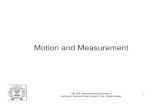 13) Motion and Measurement