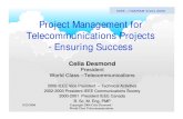 Ensuring Success in Telecom Projects