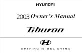 Manual 2003 Tiburon
