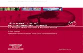 The Apec List of Environmental Goods