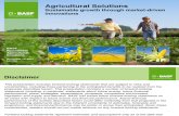 BASF Round Table of Agricultural Solutions