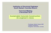 Sustainable Concrete Construction - Engineers View