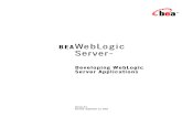 Developing WebLogic Server Applications