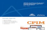 aChain APICS - Apresentação CPIM -