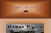 Right to Information by JAWAB
