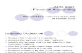 Financial Management - Merchandise Inventory
