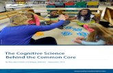 The Cognitive Science Behind the Common Core