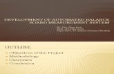Development of Automated Balance Board Measurement System