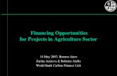World Bank Financing Opportunities