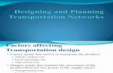 Designing and Planning Transportation Networks