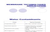 Membrane Technologies and Application Presentasi