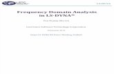 Frequency Domain Analysis in LS-DYNA_Yun Huang_Jan-2013